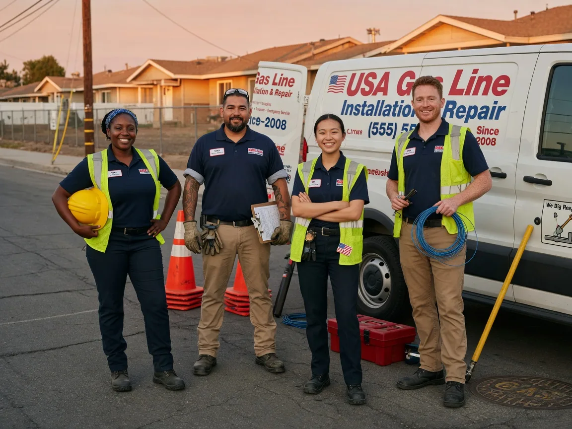 Gas Line Installation company in Oxford, ME